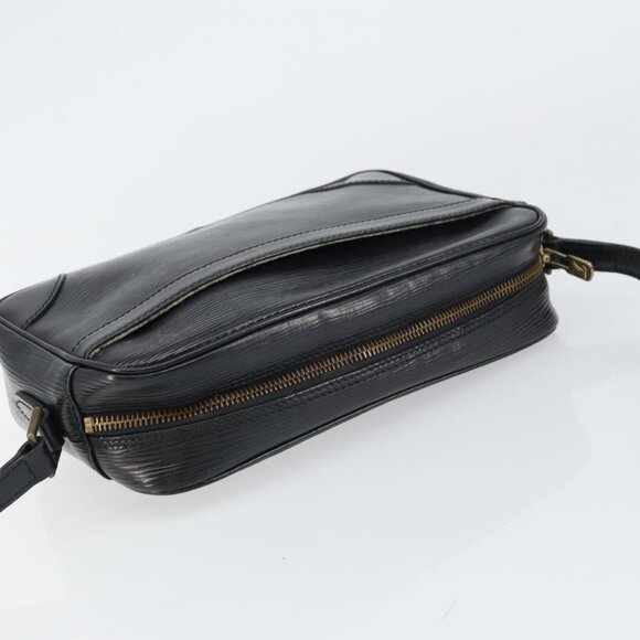 Authentic LOUIS VUITTON Epi Trocadero 23 Shoulder Bag Black M52302 LV - Picture 13 of 16